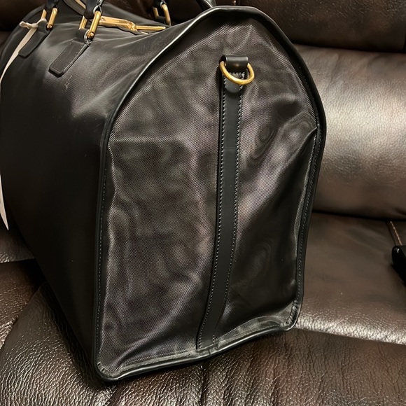 Fendi Large Karligraphy Mesh large Travel Duffel Bag Rare NWT - Picture 10 of 13